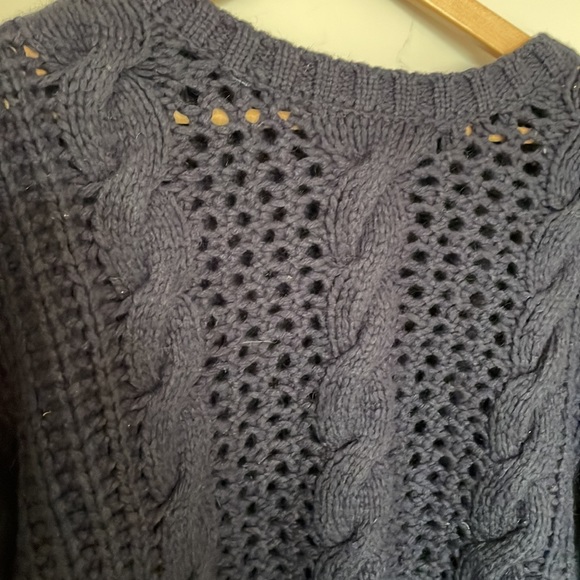 SANDRO chunky cable knit sweater - Picture 3 of 8